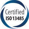 Certified Blue Mediaform Certified ISO 13485