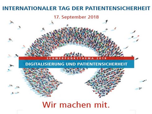 Informationsveranstaltung Aktionsbündnis Patientensicherheit 2018