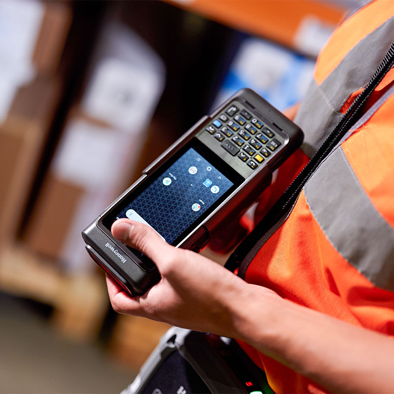 Honeywell MDE Gerät Mobile Datenerfassung mit Honeywell