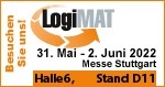Ankündigung Messe Logimat in Stuttgart 2022